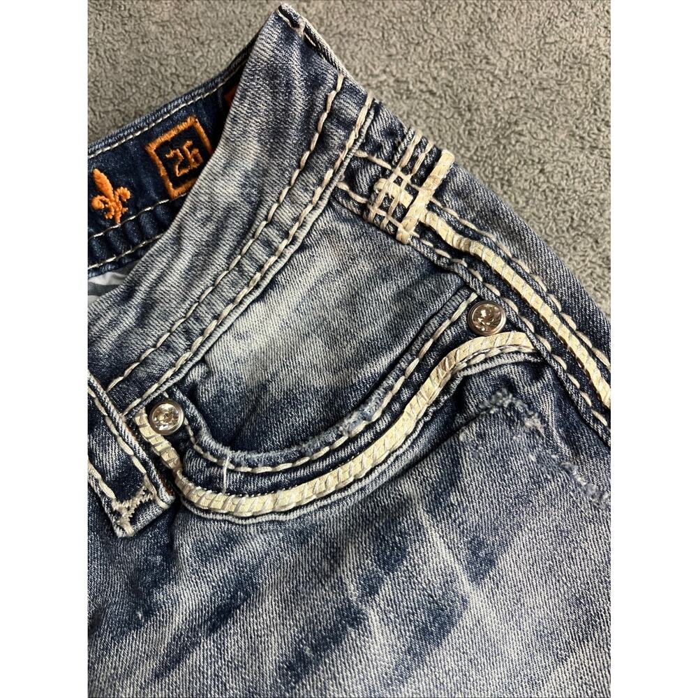 Rock Revival Donna Boot Cut Jeans Low rise Light Wash Size 26 B206 - Picture 14 of 16
